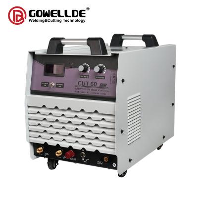 China AC380V Inverter Air Plasma Cutter , Inbuilt Compressor Steel Plasma Cutting Machine for sale