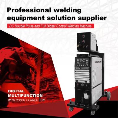 China DC Double Pulse MIG Welder IGBT Inverter Full Digital Control Aluminum Welding Machine Inverter MIG Welder for sale