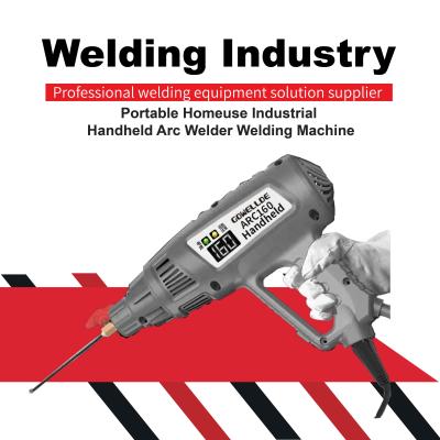 中国 用具の新しい設計手持ち型の小型Arc160 DCインバーターIGBT携帯用インバーター溶接機を修理する家 販売のため