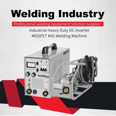 China MIG MMA Single Phase Welder MOS IP21S Wire Welding Machine CO2 welding machine for sale