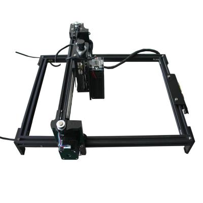 China computer phone connection mini cnc machine loading diy laser cutting engraving machine for plastic metal for sale