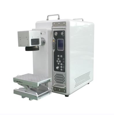 China 3W 5W Air Cooled Portable UV Laser Marking Machine for sale