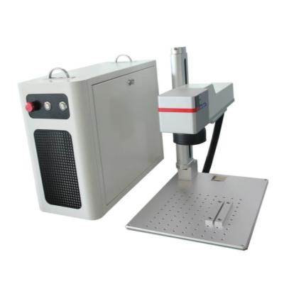 China 10w 20w 30w 50w Air Cooled Marking on Metal Fiber Laser Marker Plastic Portable Marking Machine Mini Laser Marker for sale