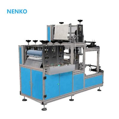 China Automatic Disposable Nonwoven Sleeves Cover Making Machine for sale