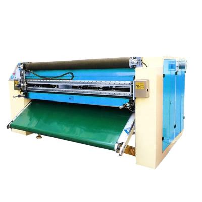 China Automatic Table Cloth Embossing Cross Cutting Machine, Ultrasonic Nonwoven Slitting Machine Te koop