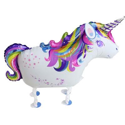 China 2018 Unicorn Walking Animal Ballon Walking Pet Balloon Stronger Balloon Or Customized for sale