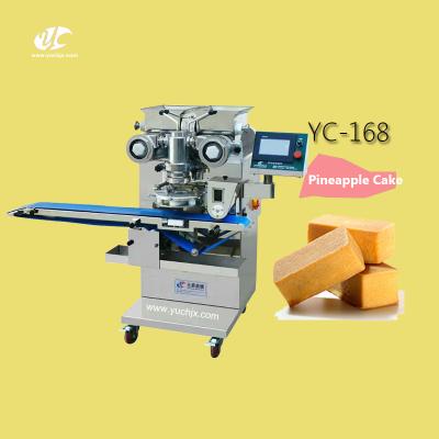 China food & Beverage Factory Automatic Pineapple Cake Make Up Encrusting Machine And Form Making for sale