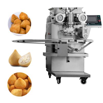 China Safety Easy Disassembly 304 Stainless Steel UPE Cutter Small Coxinha Making Automatic Encrusting Machine for sale