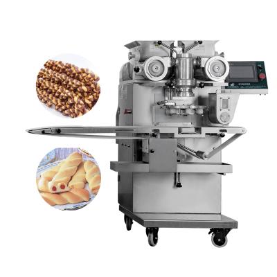 China High Productivity Safety Fully Automatic Small Twist Multifunction Industrial Biscuit Encrusting Machine for sale