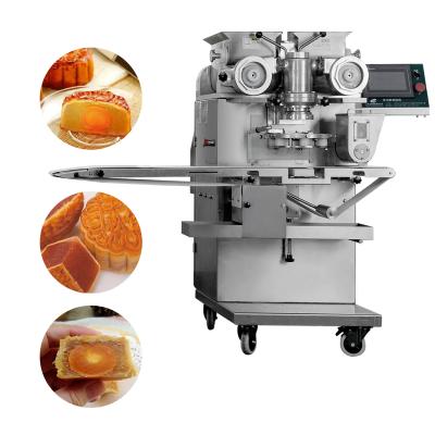 China Double Safety Support OEM 304 ODM Stainless Steel Mooncake Automatic Filling Encrusting Machine for sale