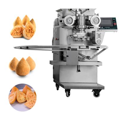 China Safety Hotsale OEM ODM 304 Stainless Steel Two Hopper Coxinha Multifunctional Automatic Maker Making Machine for sale