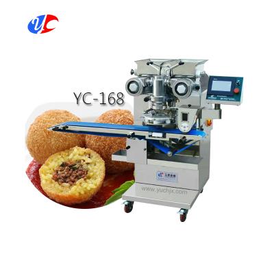 China food & Beverage Factory Shanghai Processor Automatic Italian Arancini Maker Kubba Falafel Encrusting Machine for sale