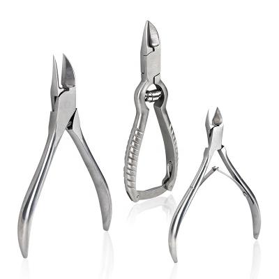 China Toe Best Quality Durable Stainless Steel Remove Dead Skin Scissor Cuticle Trimmer Toenail Nipper for sale