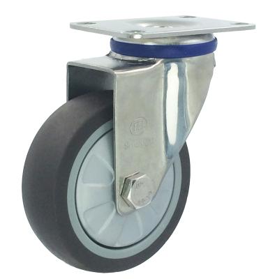 China Shenpai Anti-rust And Anti-corrosion Medium Duty Stainless Steel Caster Wheel Te koop