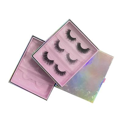 China Natural Luxury Long Eyelash Packaging Box Private Label Custom for sale