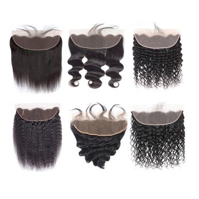 China Swiss Hd Transparent 13X6 Body Wave Long Loose Deep Wave Short Lace Front Human Hair 100% 13X4 Full Lace Frontal Wig For Black Women for sale