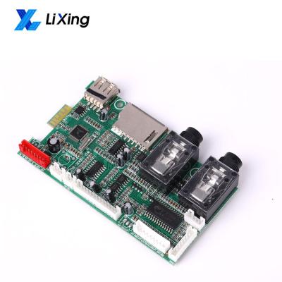 China FR-4/CEM-1/CEM-3/Polyimild/PTFE/Rogers Custom Design USB Audio Filter Board Audio Receiver 5.1 Decoder PCBA Project for sale