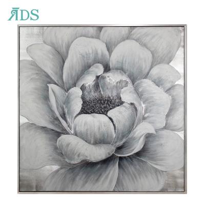 China Vintage Modern European Home Decoration Design Wall Decoration Flower Hand Painted Art for sale