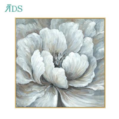 China Modern High Quality Classic Flowers Painting Customize Frame Wall Art Decoration Set for sale