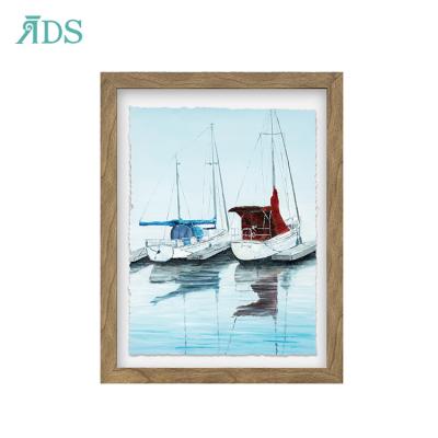 China Art Decor Wholesale Canvas Sailboat Picture Wall Frame Home Decoration Living Room Accessory For Home for sale