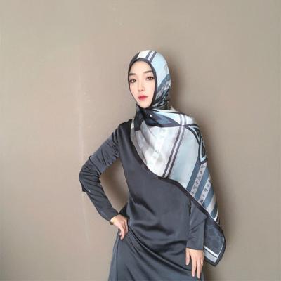 China 2020 Hot Sale 100%Silk 12MM Islamic Hijabs Scarves muslim hijab scarf MXCHAN SJH2111 for sale