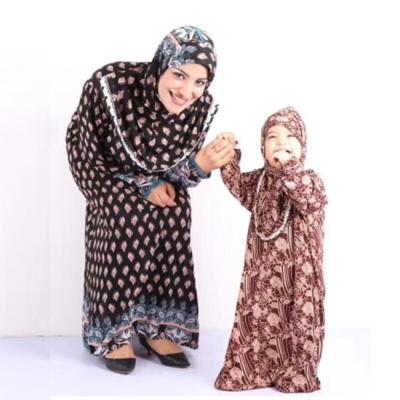 China USD 3.5 fabric MXCHAN SJH2410 knitted islamic eid prices Ramadan cheap eid clothing abaya dress islamic eid dresses girls for sale