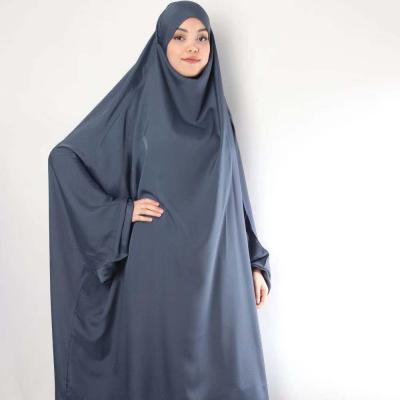 China MXCHAN SJH500023 high quality polyester hot sales saudi jilbab women khimar muslim clothing for sale