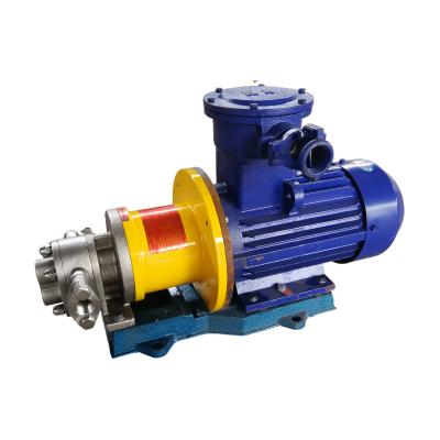 China Hot Selling High Quality Corrosion Resistance Stainless Steel KCB-83.3 Anti-corrosion Chemical Leakage Gear Pump Magnetic Transmission Free Pump for sale