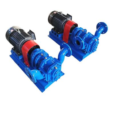 China Economical Multifunction Large Flow WCB Dual Cam Rotor Rubber Spiral Pump for sale