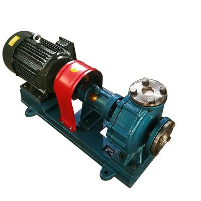 China High Temperature Electric Horizontal Cast Steel Hot Oil Circulation Pump Heat Supply Corrosion Resistance Air Cooled Transfer Oil Pump for sale