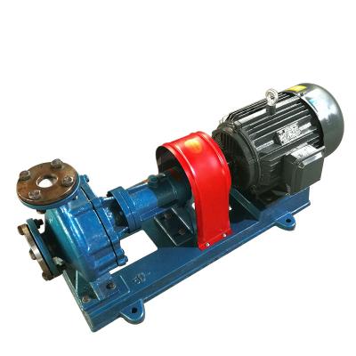 China Corrosion Resistance Large High Temperature Hot Flow Oil Pump Heat Transfer Air Cooled Oil Pump for sale