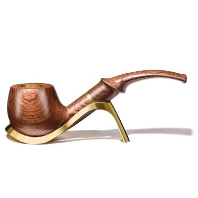 China Wooden Smoking Pipe Multifunctional Old Fashioned Antique Customized Smoking Pipes Tobacco Portable Cigarette Wooden Pipes for sale