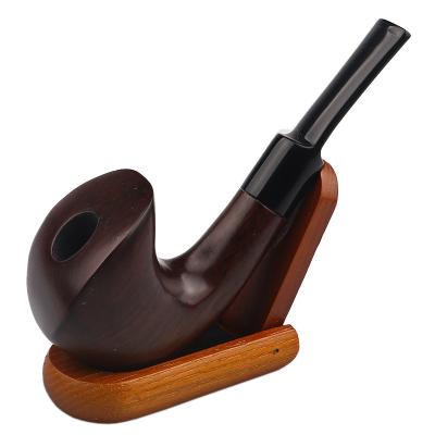 China Wholesale Vintage Wooden Old Style Smoking Pipe Smoking Wooden Pipe Tobacco Rose Wooden Pipe for sale