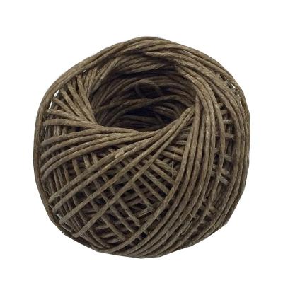 China Natural Hemp Twine Rope Candle Making Unbleached Waxed Hemp Wax Coating Organic Wick Bewaxed Wick for sale