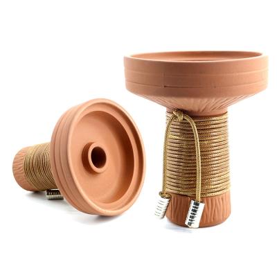 China Smooking Hookah Accessories CIGAR Arabic Ceramic Cigarette Pot Smoking Shisha Hookah Bowl Lacing Hookah Accessories for sale