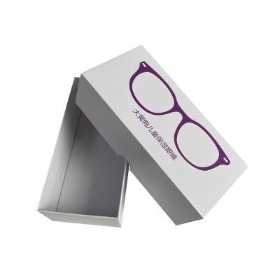 China Custom Logo Materials Paper Cardboard Recycled Sunglass Packaging Box for sale