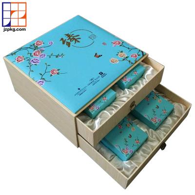 China Recyclable Chocolate Paper Packaging Gift Multi Drawer Box With Custom Printing for sale