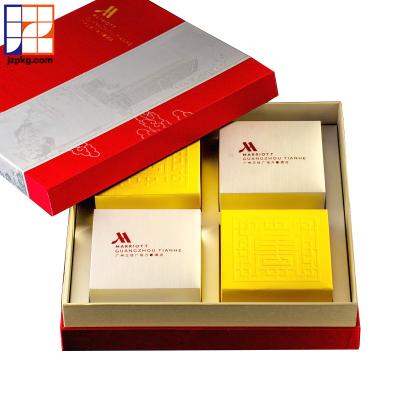 China Recyclable personalized gift boxes for bakery moon cakes for sale