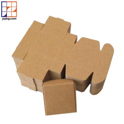 China Wholesale Recyclable Natural Brown Custom Small Logo Soap Crate For Handmade Soap Packaging for sale