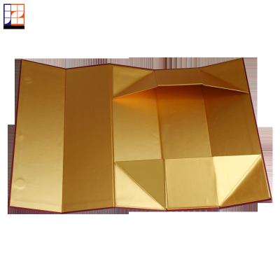 China Handmade luxury collapsible design magnetic gift box for foldable wine for sale