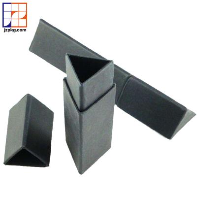 China Handmade Creative Single Black Triangular Paper Box Box T-shirt Packaging for sale