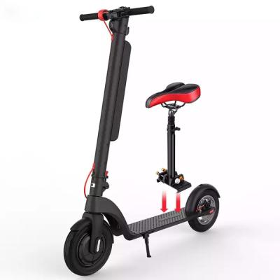 China Best 36V10AH Aluminum Alloy Battery 10inch Air Tire 2000w Detachable Electric Scooter for sale