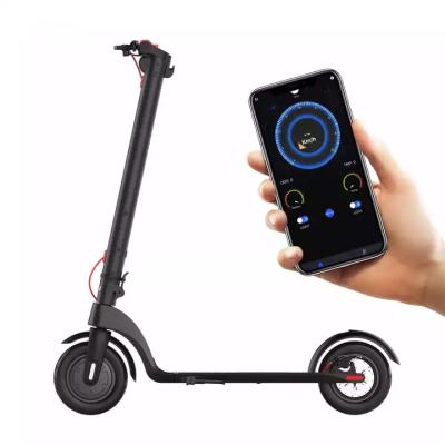 China Aluminum alloy X7 the hottest detachable battery electric foldable scooter for sale