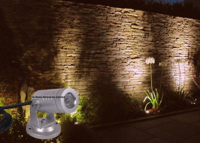 China Silver 1W LED Garden Spot / Outdoor Lights Outdoor LED Landscape Lighting for sale