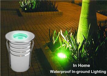 China 3 Warranty 3W Outdoor LED Underground Lighting Fixtures Stainless Steel 316 for sale