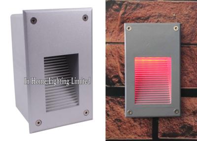 China Led Recessed Step Wall Light Warm White Aluminum Outdoor Stair Wall Lamp for sale