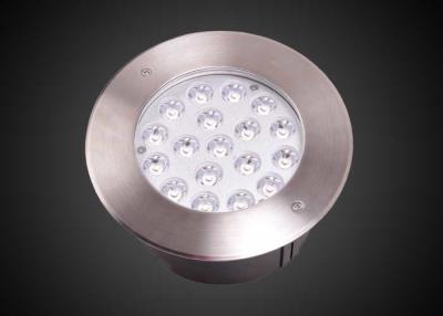 China Tempered Glass 54W LED Underground Light Die - Casting Aluminum Buried Light for sale