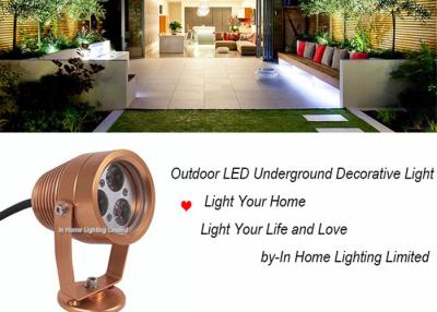 China 12V Outdoor LED Garden Light Aluminum 9W IP67 Waterproof  RGB Garden Spot Lights for sale