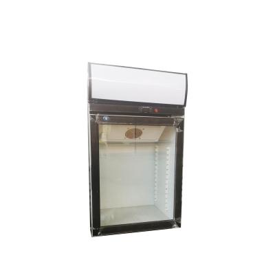 China Single-Temperature 125L Countertop Drink Fridge , Commercial Portable Electric Beverage Cooler for sale