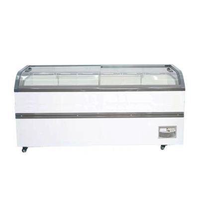 China Single-Temperature Supermarket Refrigeration Combined Island Display Freezer for sale